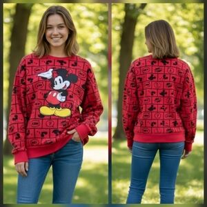 Mickey Mouse Crew Neck Sweatshirt